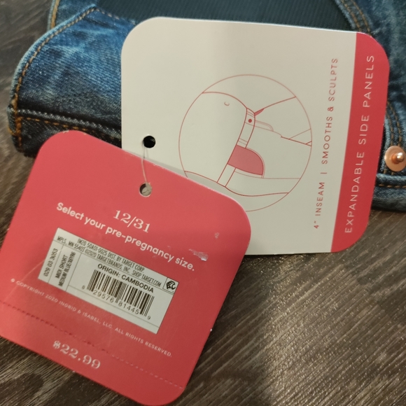 New Maternity Shorts size 12 - Picture 2 of 4